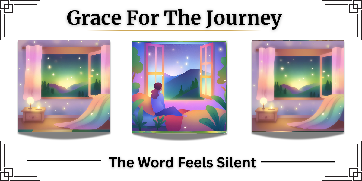 A reflection on waiting, Scripture, and the quiet grace of staying. Learn how silence in Scripture can become a sacred place of presence.